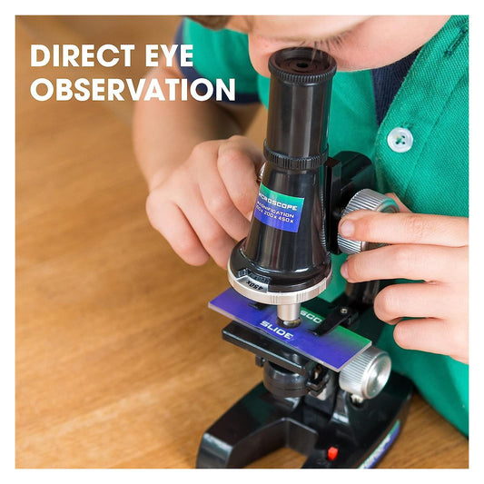 Kids Microscope Set Kit with Light