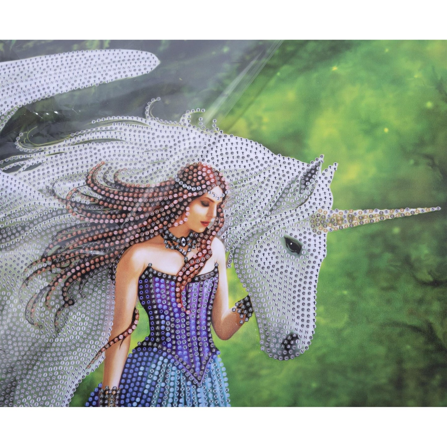 Enchanted Pool 35x45cm Crystal Art Scroll