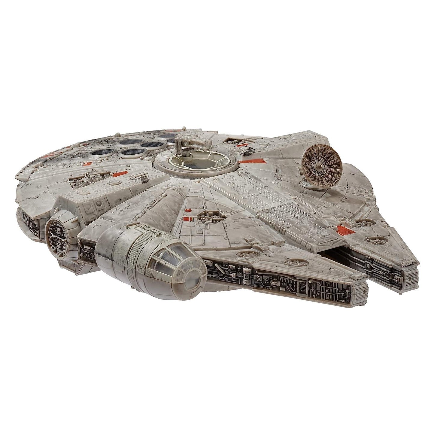 Star Wars Micro Galaxy Squadron Millennium Falcon - 9-Inch Assault Class Vehicle with Four 1-Inch Micro Figure Accessories