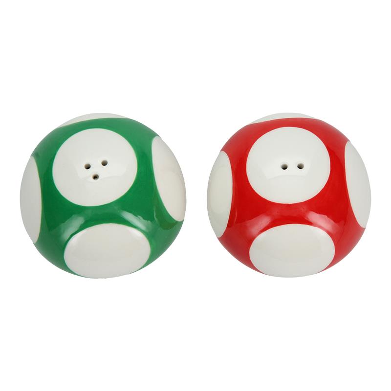 Super Mario Bros Mushroom Salt and Pepper