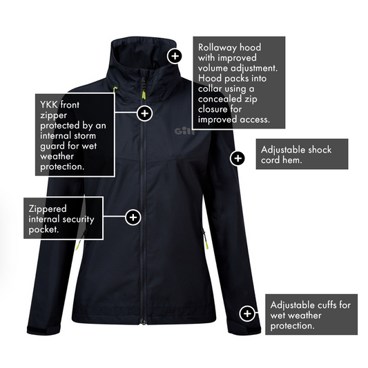 Gill Ladies' Pilot Jacket Blue