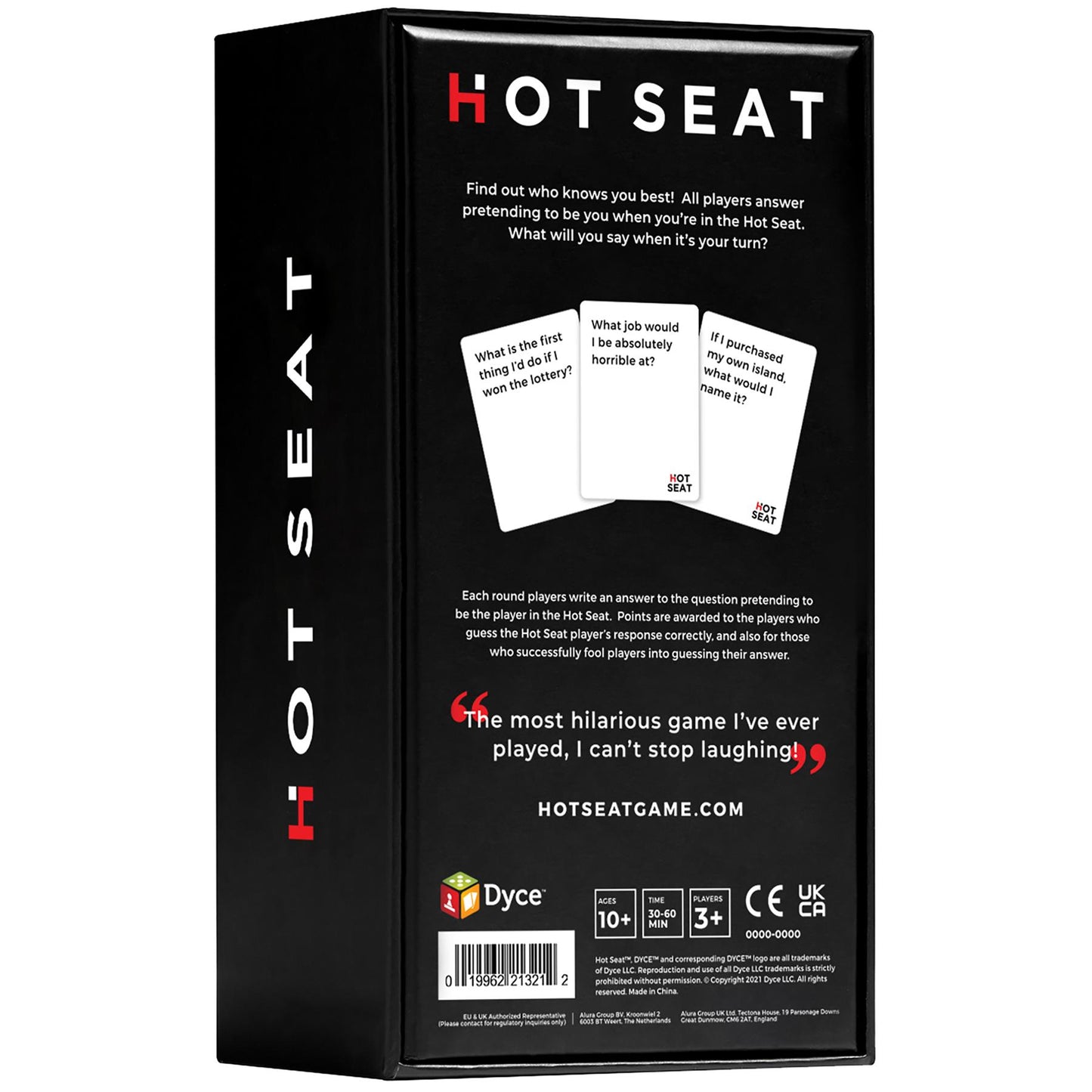 Hot Seat (Age: 10+ yrs)