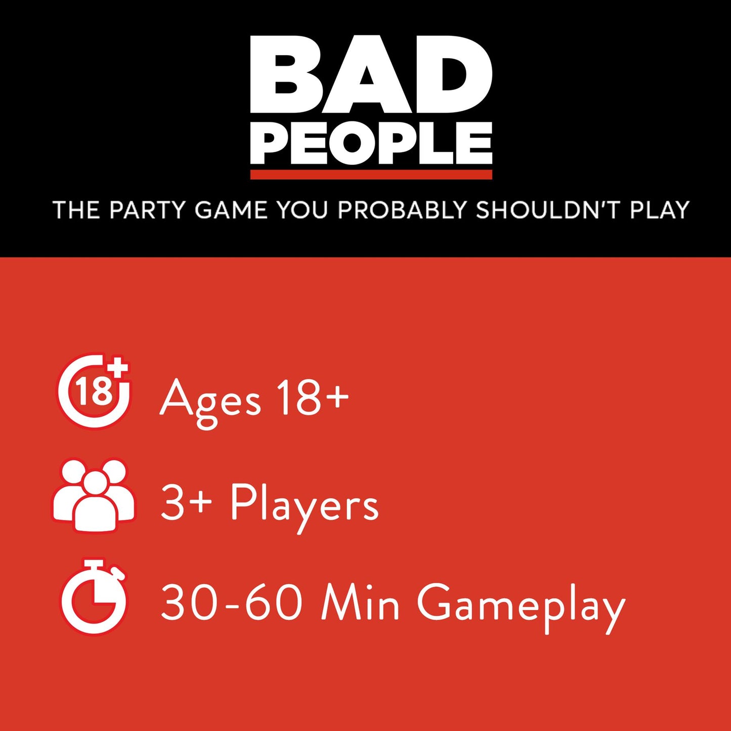Bad People (Age: 17+ yrs)