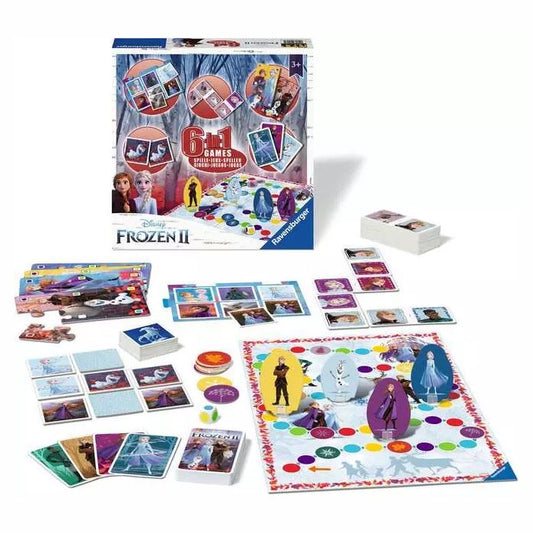 Disney Frozen 2 6-in-1 Games Box