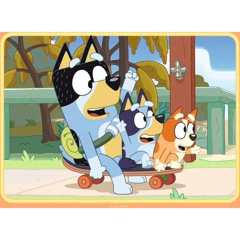 Ravensburger Bluey, 4 in a box Jigsaw Puzzle