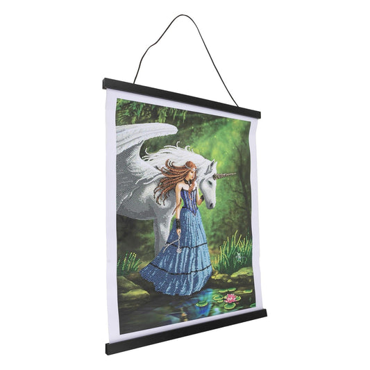 Enchanted Pool 35x45cm Crystal Art Scroll