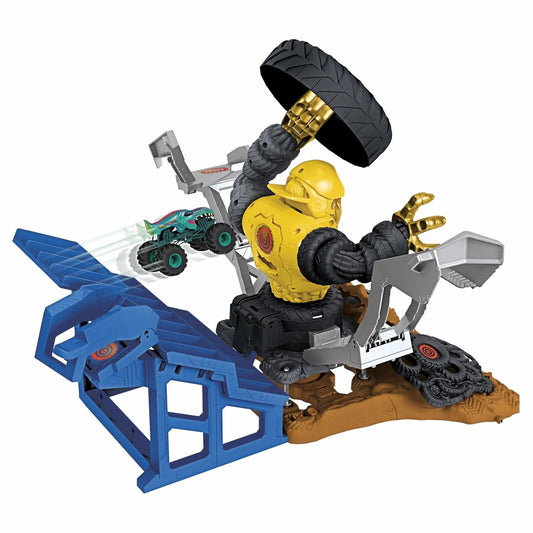 Hot Wheels Mega-Wrex vs Crushzilla