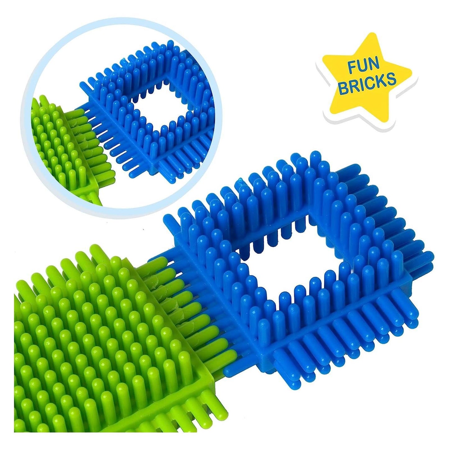 Cocomelon Fun Bricks Tractor