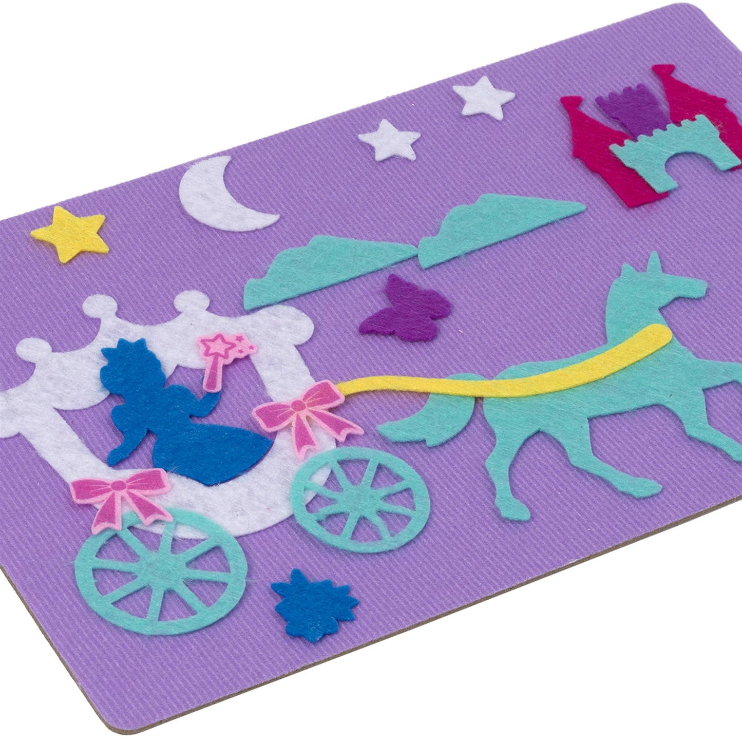 Fuzzy-Felt Princess Drawer Set