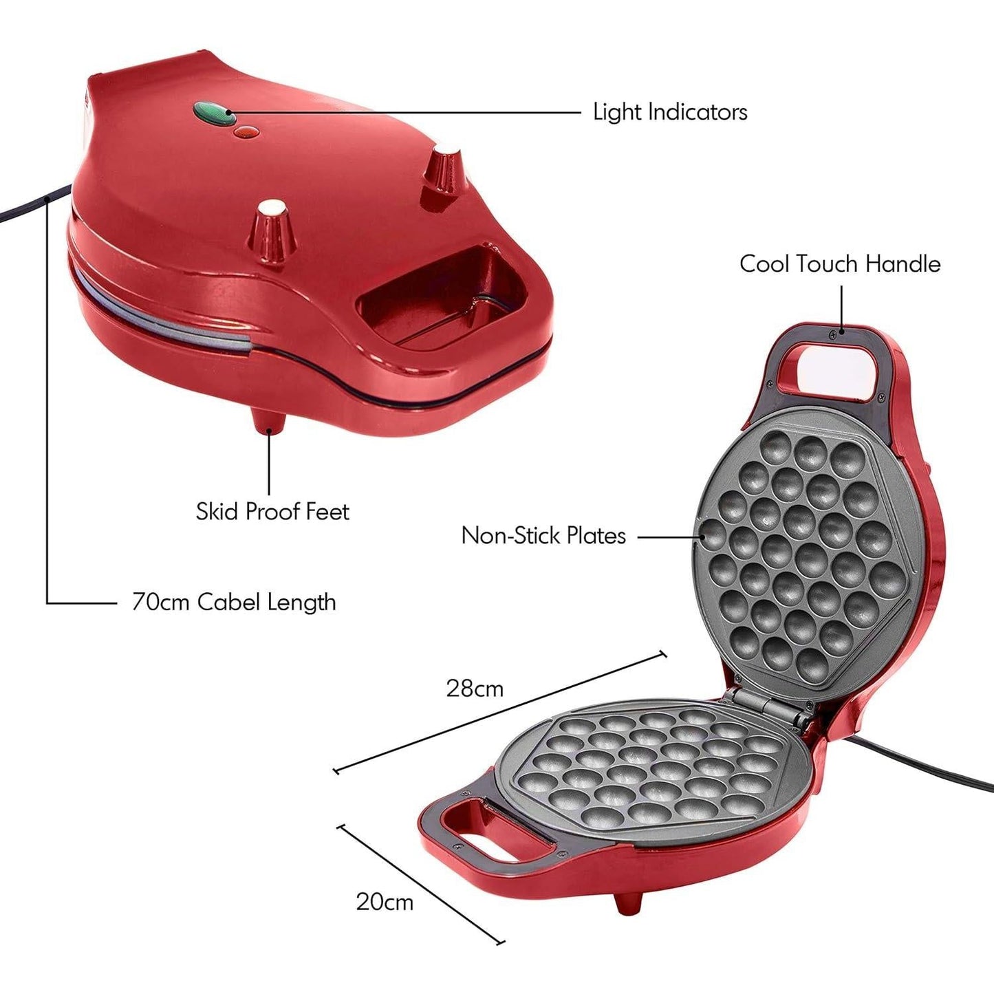 Bubble Waffle Maker