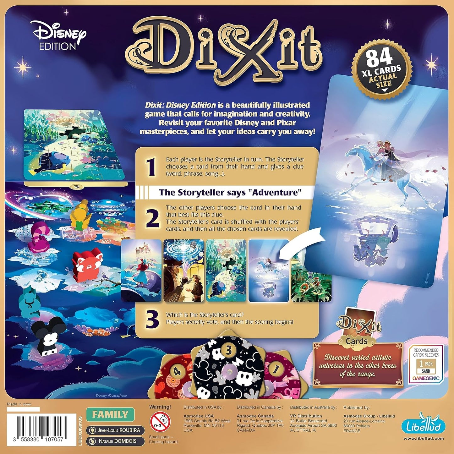 Dixit Disney Board Game Libellud