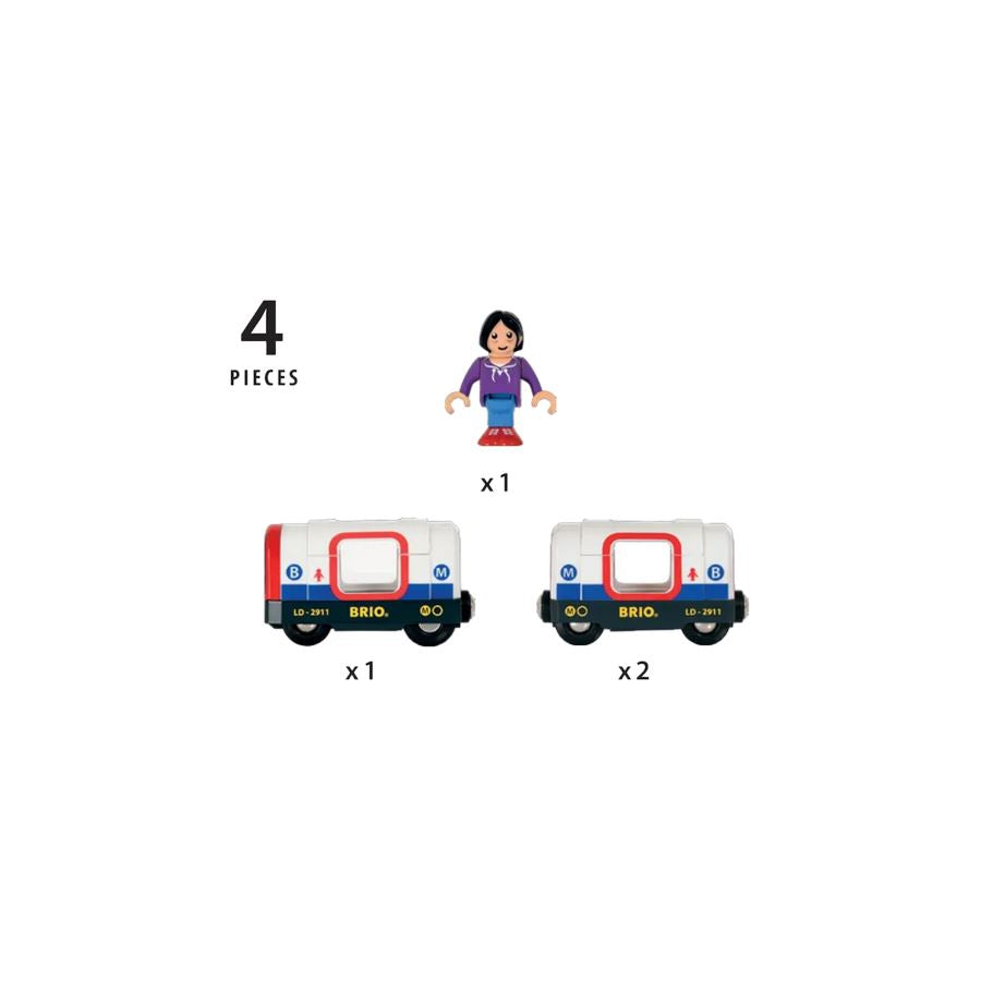 Brio Tube Metro Train