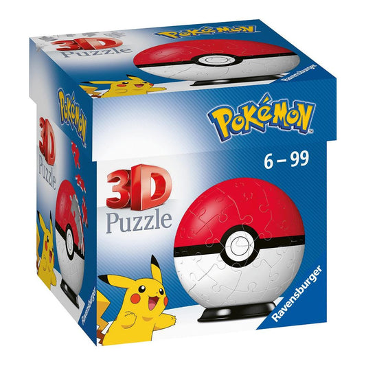 Pokemon Pokeball 3D Puzzle, 54pc