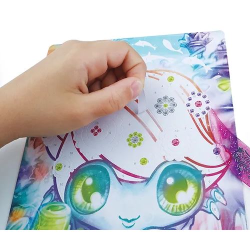 Nebulous Stars Glitter & Foil Art