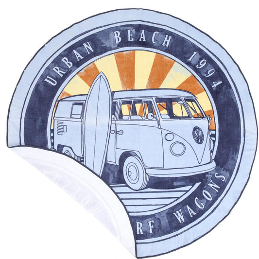 Volkswagen Wagon Towel Round