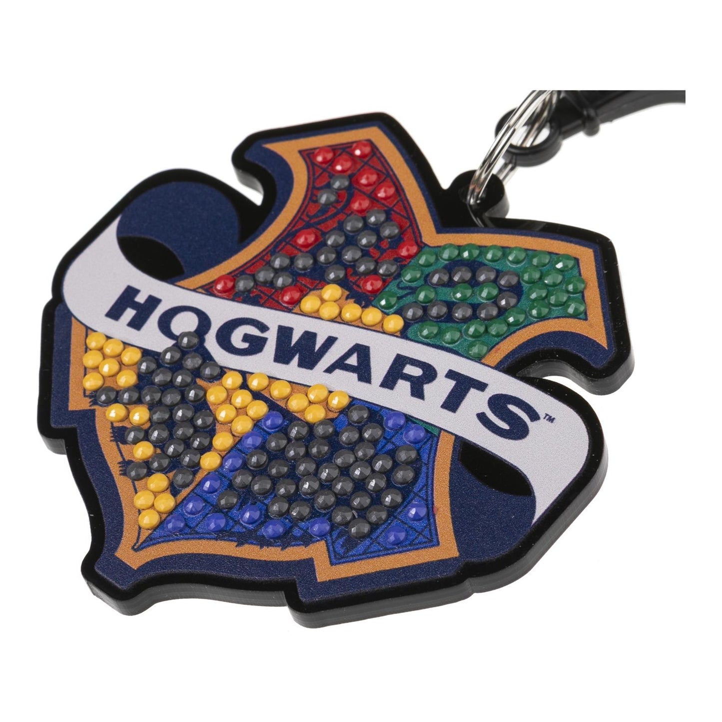 Harry Potter Hogwarts Badge Crystal Art Backpack Charm Kit