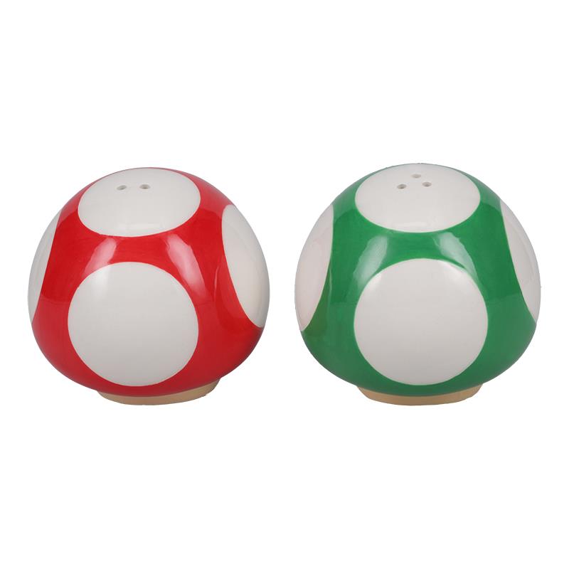 Super Mario Bros Mushroom Salt and Pepper