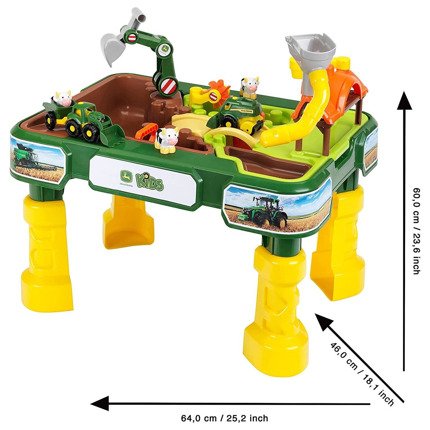 John Deer 2in1 Farm sand and Water Play Table