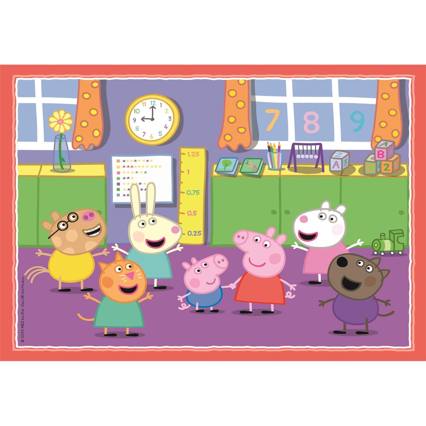 Peppa Pig 4 in 1 Puzzle
