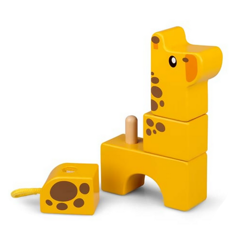 Wooden Stack and Play Safari Animals