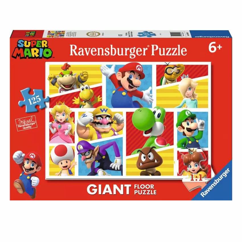 Super Mario Bros Jigsaw Puzzle 125pc