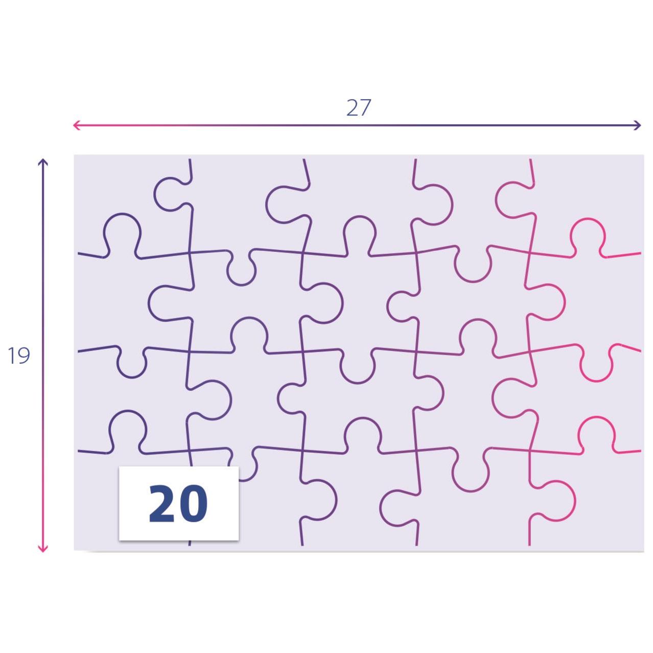 Peppa Pig Jigsaw Puzzle 2023 2x20 Pieces