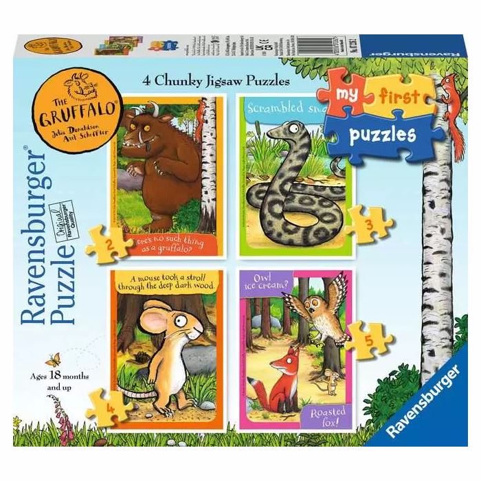 The Gruffalo My First Puzzles (2,3,4,5pc)