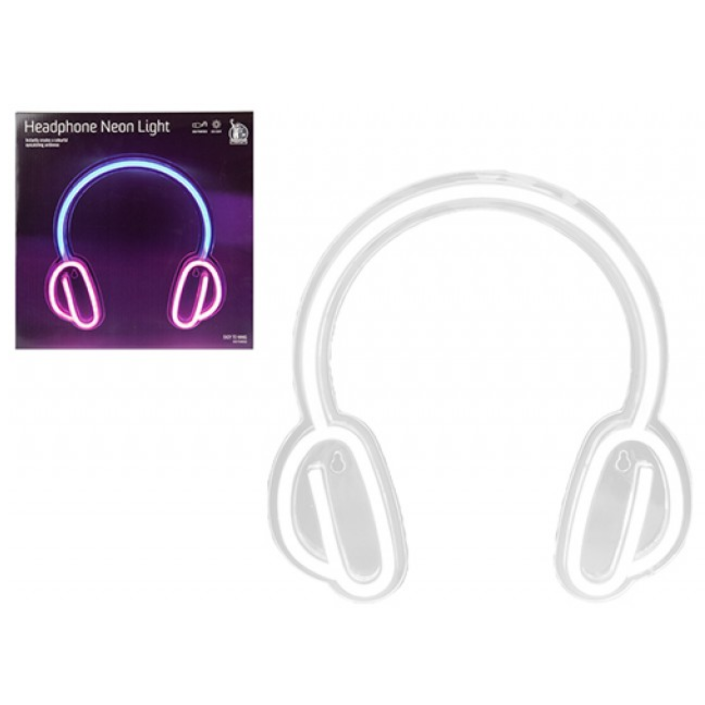 Headphone Neon Light