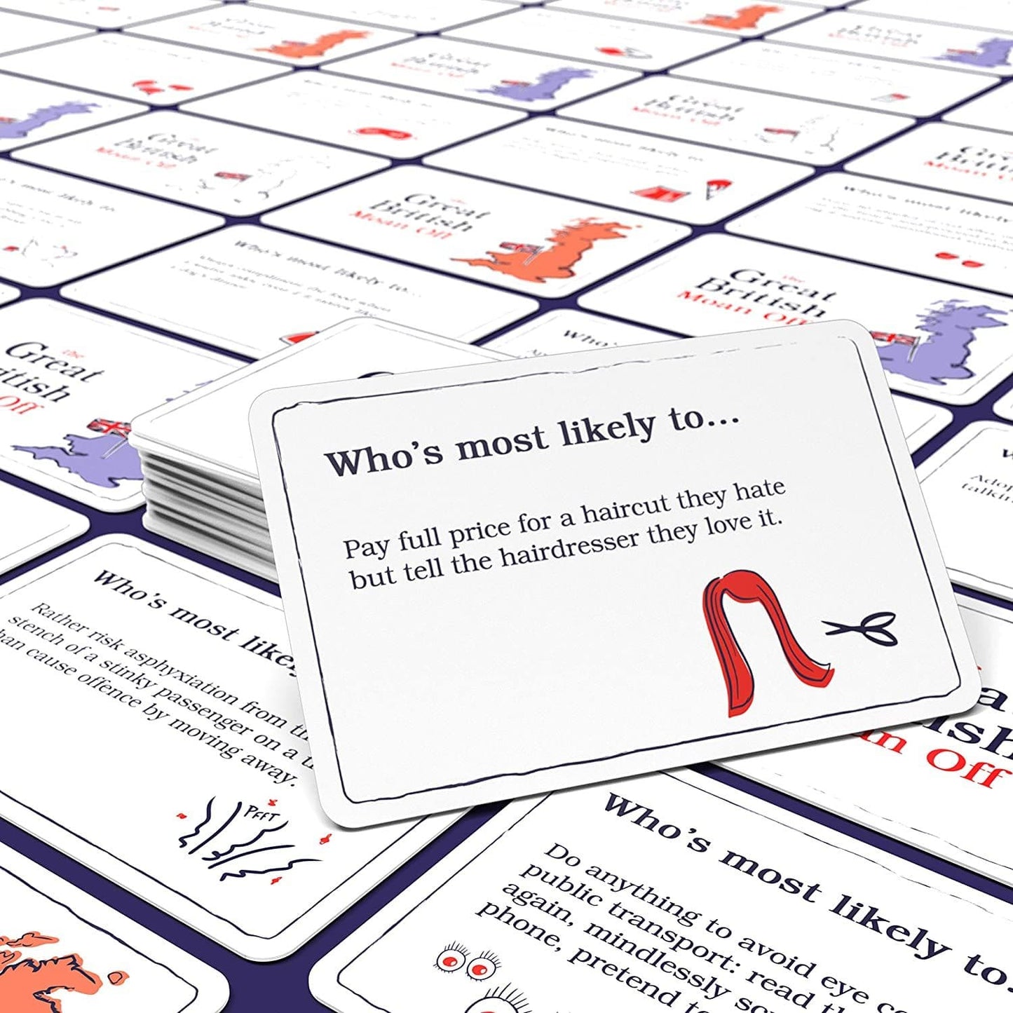 Great British Moan Off Game Comedy Family Card Game