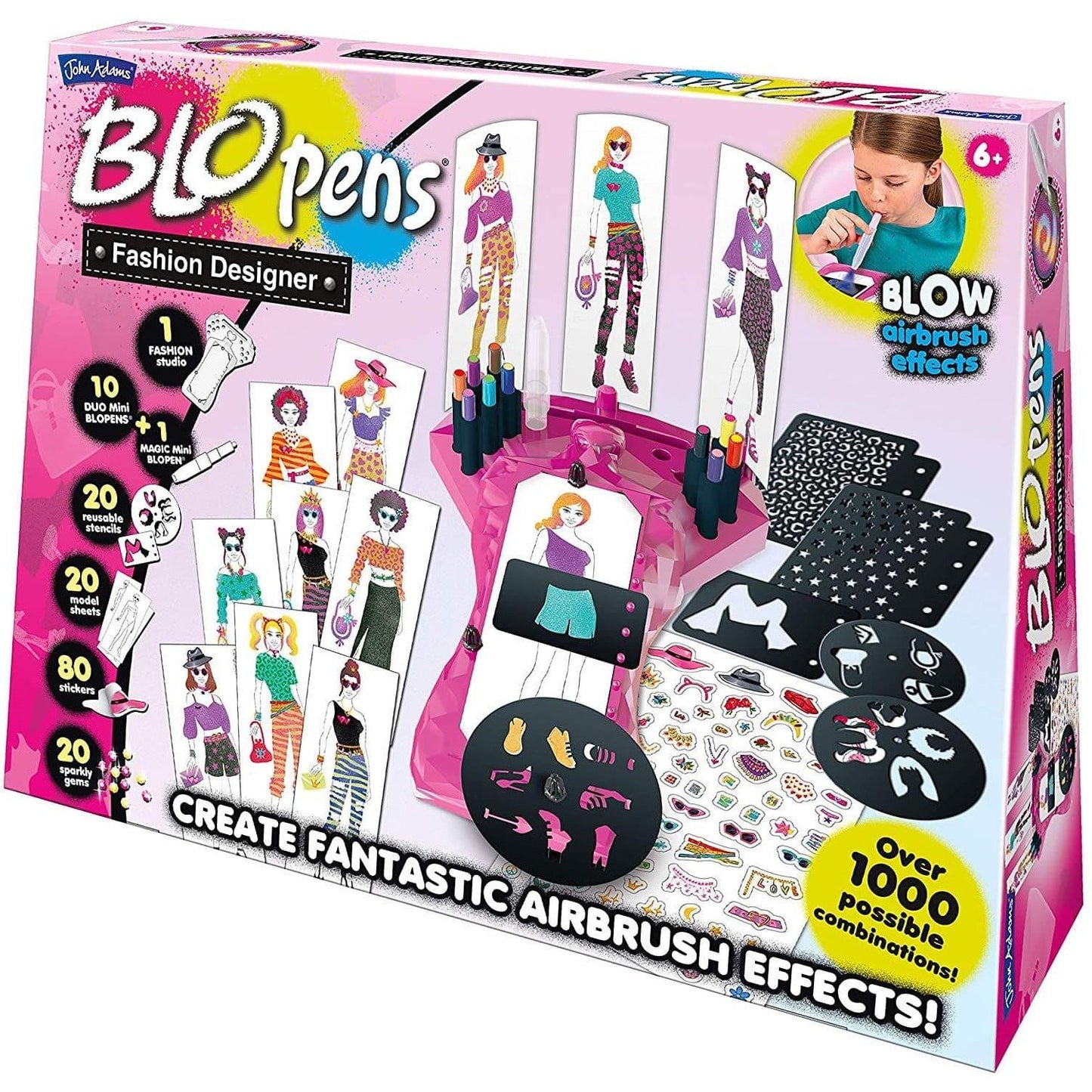 Kids Blopens Fashion Designer Studio Age 6+ Gift Idea