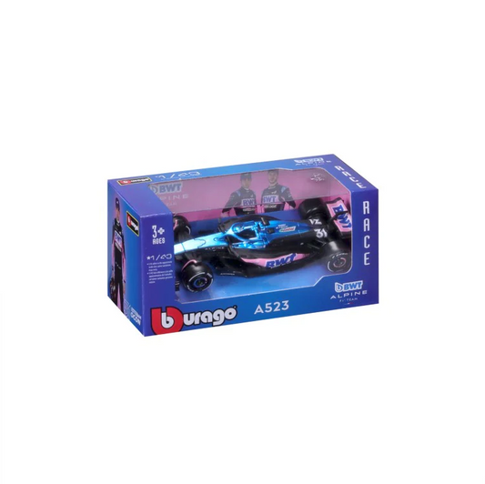 1:43 F1 BWT Alpine F1 Team A523 2023 Ocon