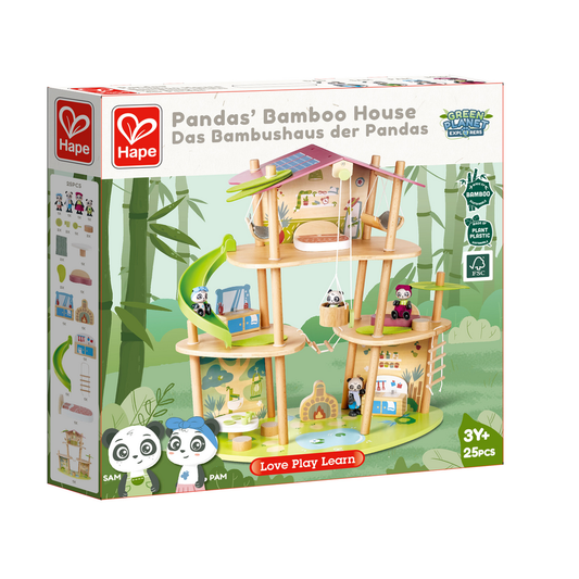 Hape Green Planet Explorers Pandas’ Bamboo House