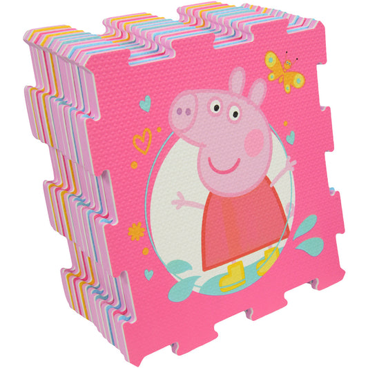 Peppa Pig Foam Play Mat Soft Tiles 12 Pieces