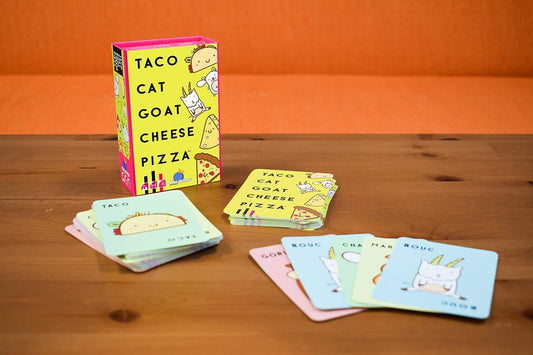 Taco Cat Goat Cheese Pizza Card Game
