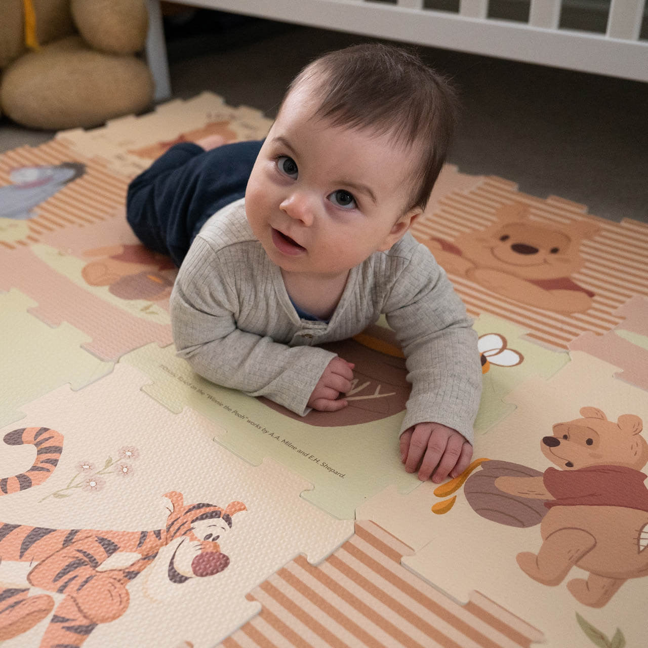 Winnie The Pooh Foam Play Mat Soft Tiles 12 Pieces
