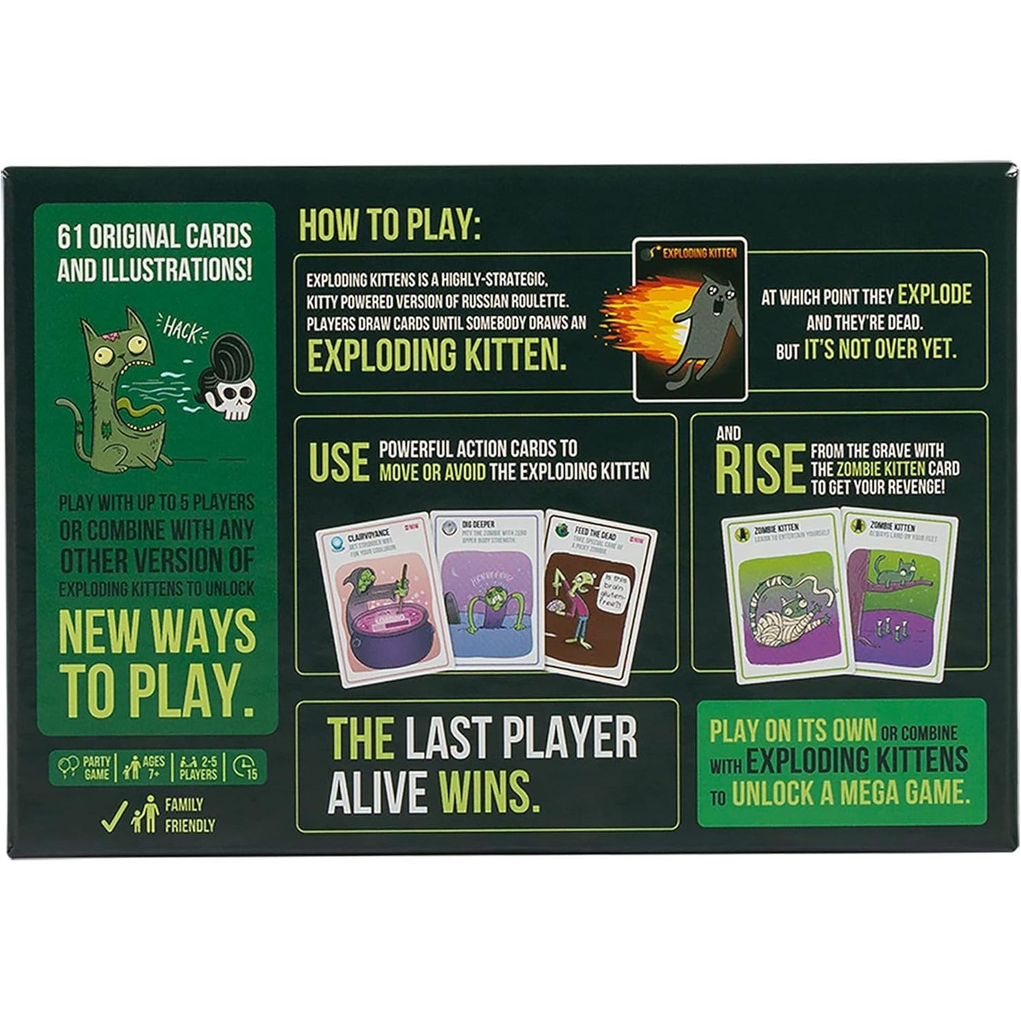 Exploding Kittens Presents Zombie Kittens