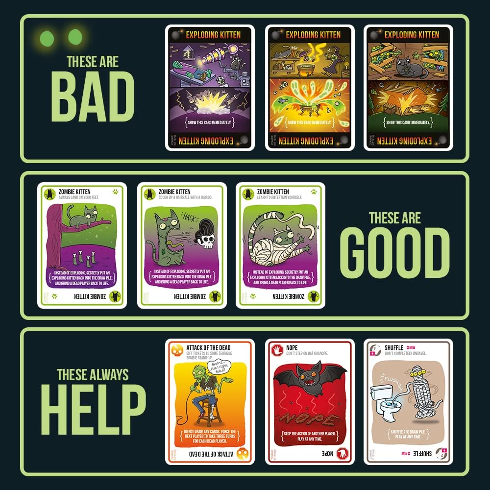 Exploding Kittens Presents Zombie Kittens