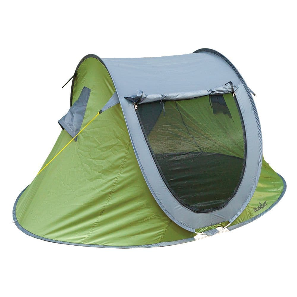 Summit Hydrahalt Person Waterproof Pop Up Tent – Straight You