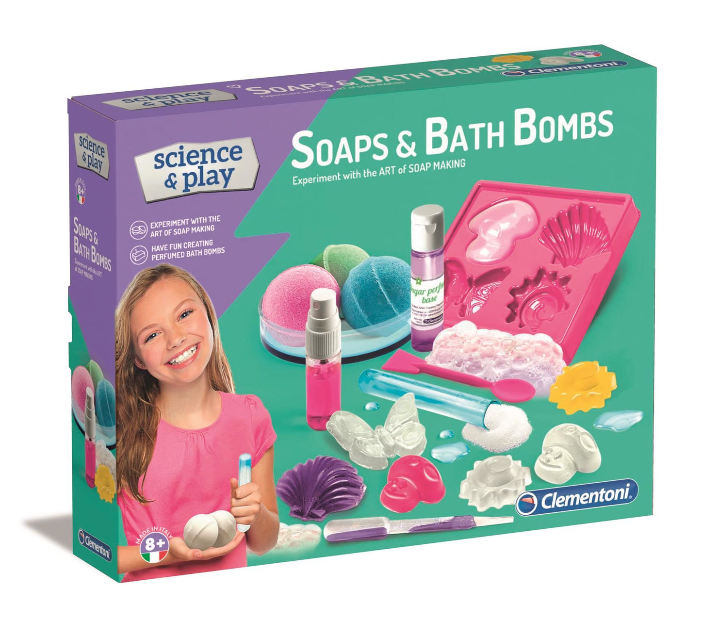 Soap and Bath Bombs Kit