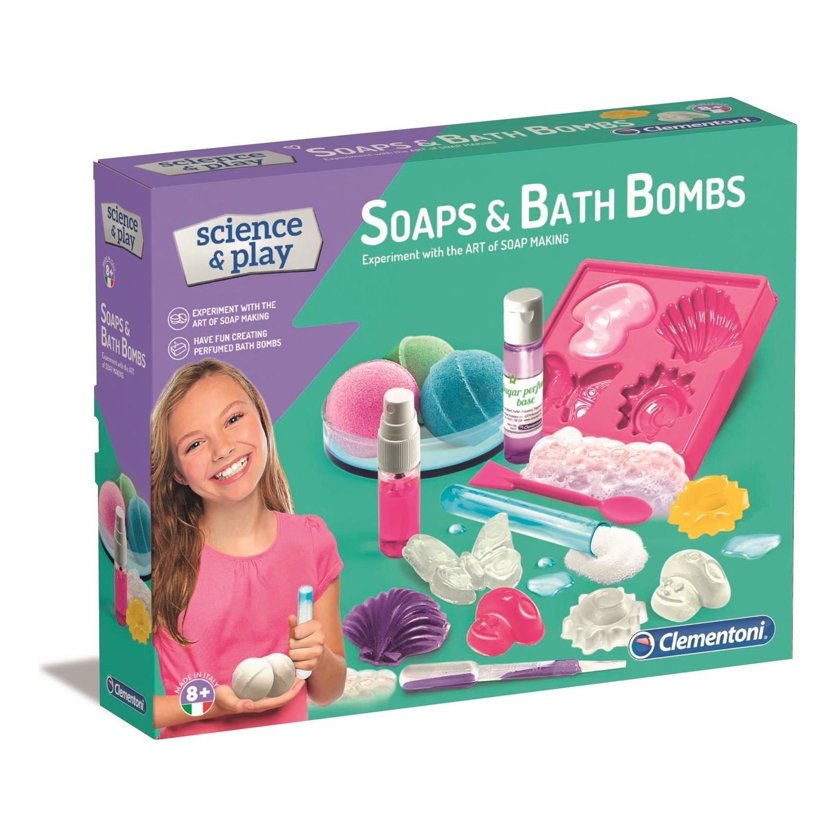 Soap and Bath Bombs Kit