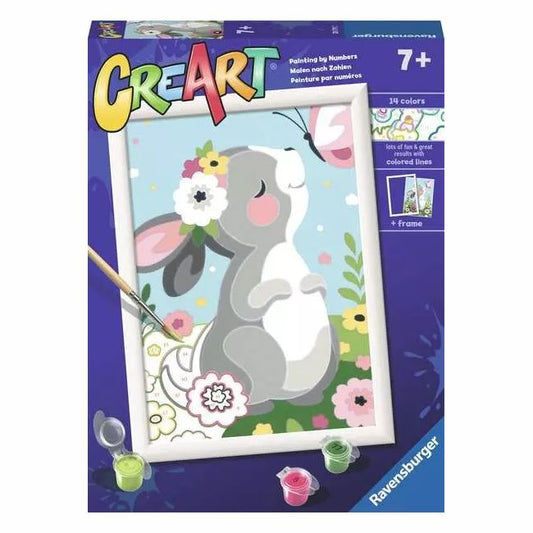 CreArt Paint by Numbers - Beautiful Bunny