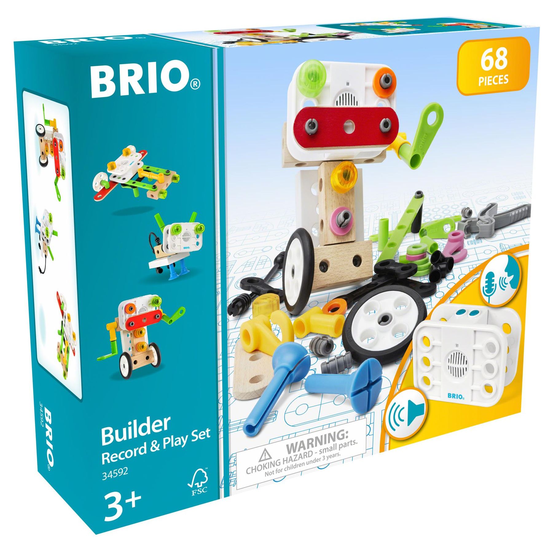 Brio Builder Record & Play Set