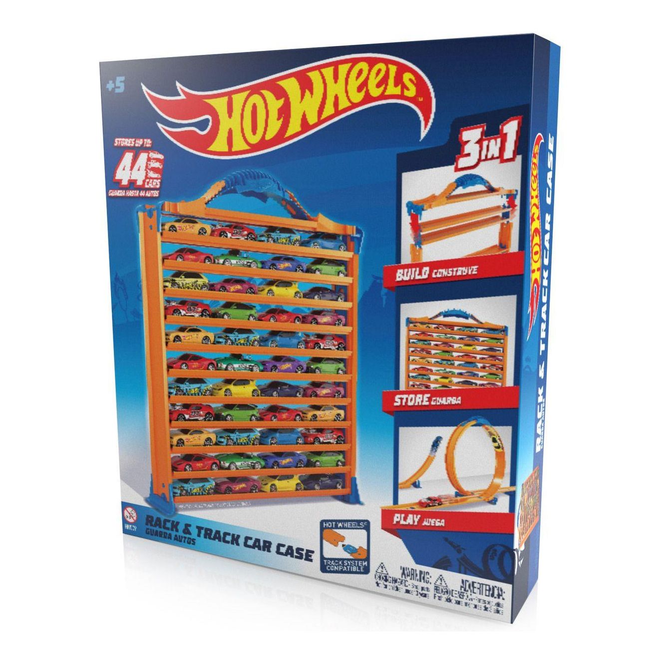 Hot Wheels Rack & Track Car Case