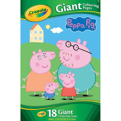 Peppa Pig Giant Colouring Pages