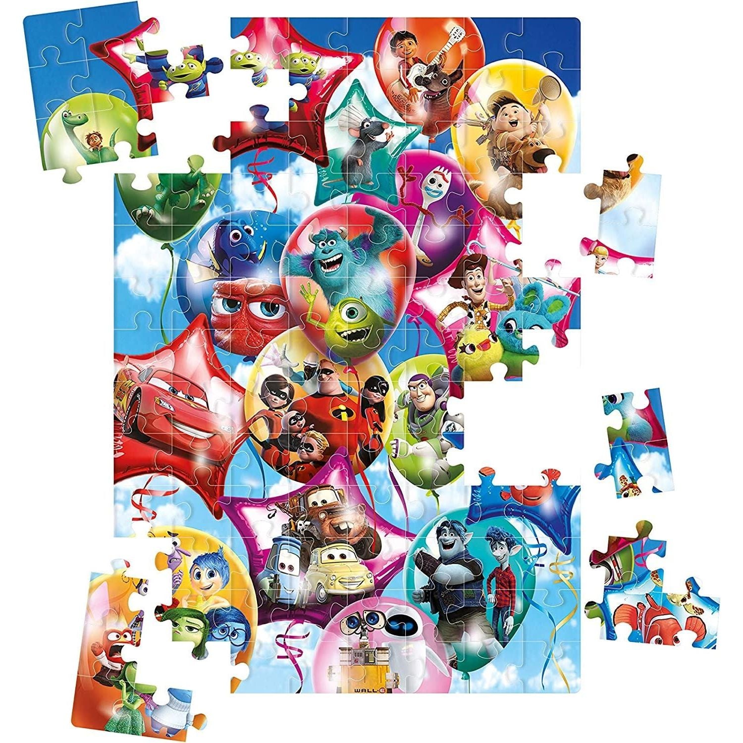 Disney Pixar Party Jigsaw Puzzle 104 Pieces