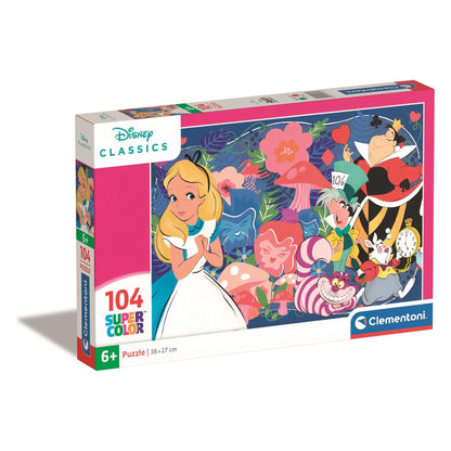 Disney Classics Alice in Wonderland Jigsaw Puzzle 104 Pieces
