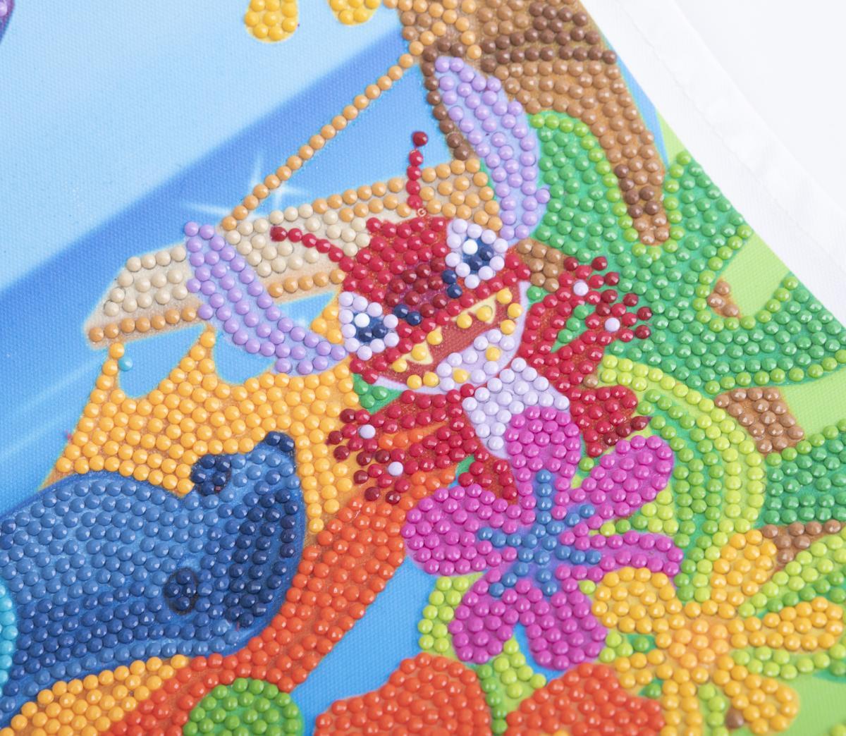 Disney Stitch 35x45cm Crystal Art Scroll