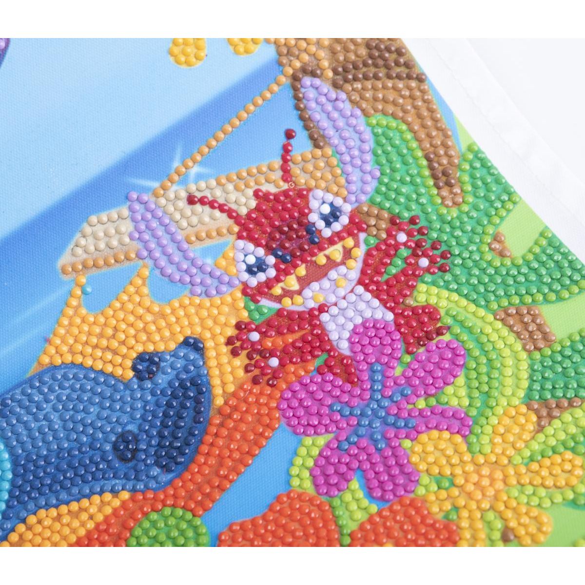 Disney Stitch 35x45cm Crystal Art Scroll