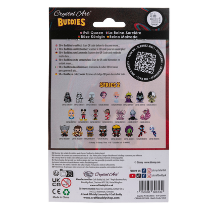 Disney Villain Evil Queen Crystal Art Buddies