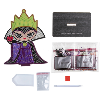 Disney Villain Evil Queen Crystal Art Buddies